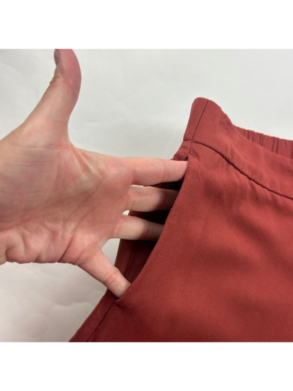 Old Navy Cherry Birch Challis Playa Wide Leg Summer Pant S - Picture 3 of 7